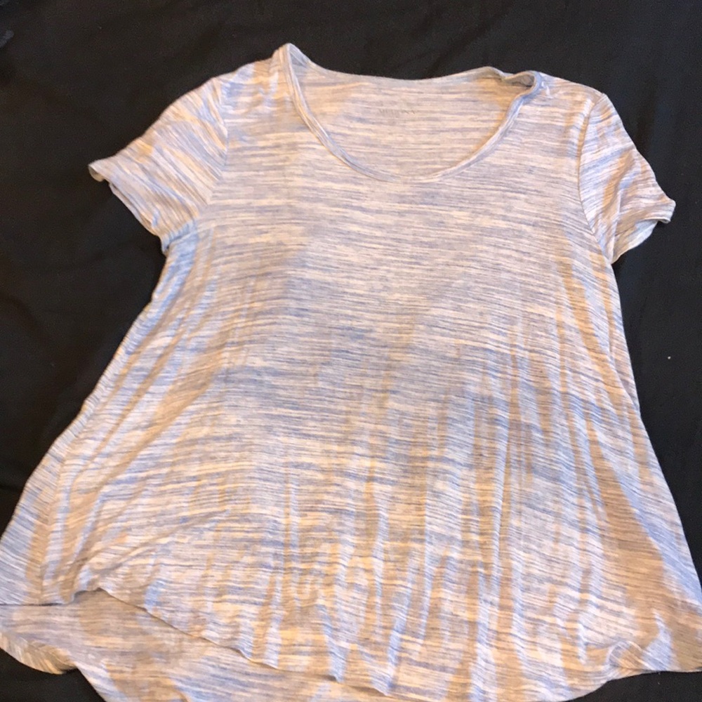 Light blue top